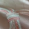 Used Nagoya Obi Embroidered Braid Nine Size Pure Silk Kimono X-4926