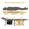 KING CAMP Comfort Folding Camping Lounger