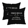 Gradient Color Pillowcase For Cozy Feelzipper Design, Decorative Pillowcase, 45X45 Cm Pillowcase