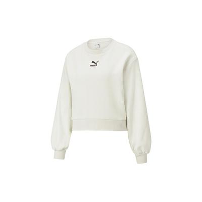 (WMNS) Classics Pullover mit Ballonärmeln und Rundhalsausschnitt 'Weiß' Damen 530277-05