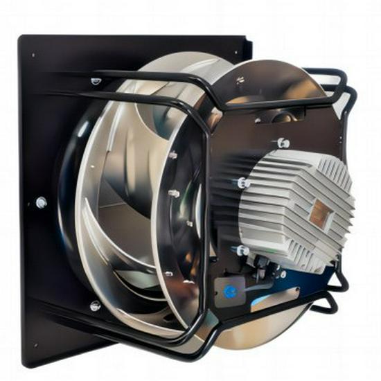 High-Pressure EC Fan: Medical Workshop Ventilation & Smoke Extraction with Intelligent Control