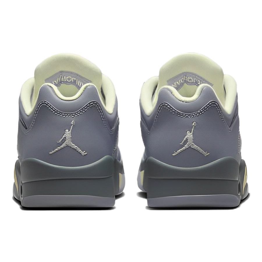 Dámské tenisky Air Jordan 5 Retro Low Indigo Haze Purple Fire-Red Metallic-Silver FJ4563-500