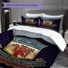 Glory Devils Emblem Bedding (1 * duvet cover + 2 * pillowcase, without core) 2D Flat Christmas birthday gift Duvet cover and pillowcase Bedding set