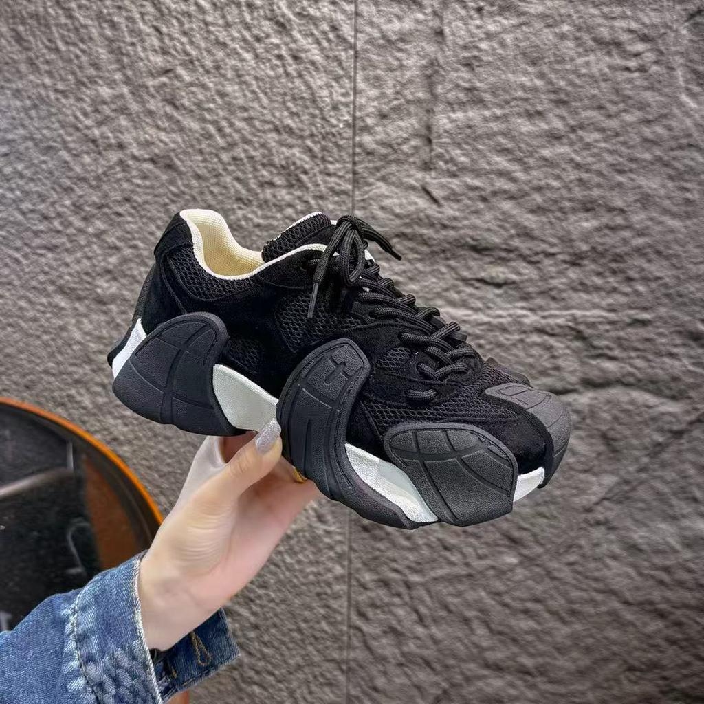 European Station Autumn Explosion Platform Daddy Shoes Octopus Leather Casual Shoes Muffin Platform Eli Street Shoes Women's Shoes