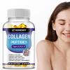XEMENRY Capsules de Collagène Complexe - Contient les Types I, II, III, V et X - pour la santé de la peau, des cheveux, des ongles, des articulations et des os.