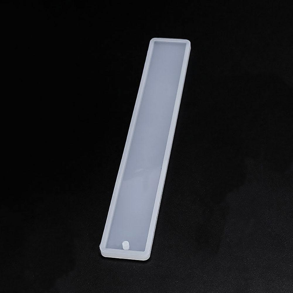 Silicone World Rectangle Silicone Bookmark Mold DIY Bookmark Mold Making Epoxy Resin Jewelry DIY Craft Silicone Transparent Mold