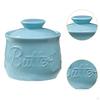 Butter Crock Keeper Easy to Clean for Counter Large Capacity Container Porcelain Hotels
