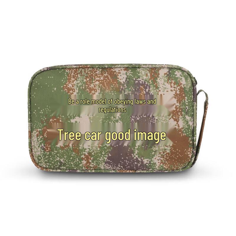 Camouflage Driving Document Bag