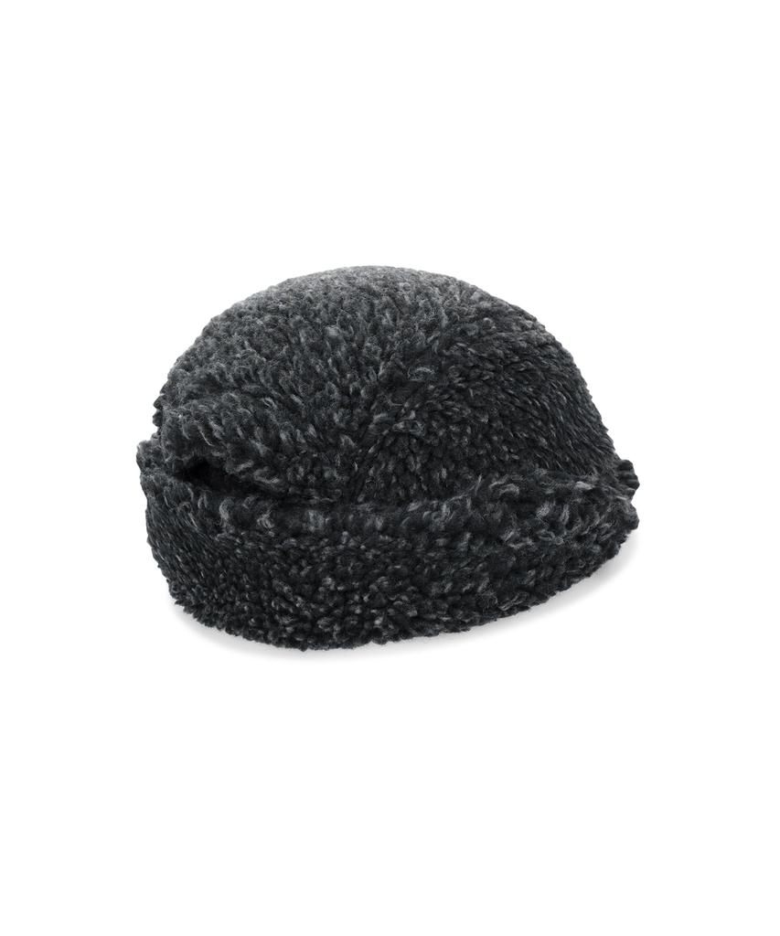 Sseonleobeutueo Sherpa Fleece Earflap Cap Heather Charcoal