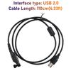 USB Programming Cable HP780-USB For Hytera PD700 PD750 PD780 PD790IS PD980 Radio