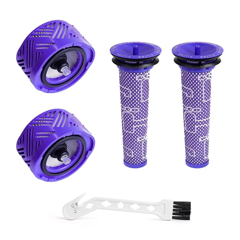 HEPA-Filter Ersatz für Dyson V6 DC58 DC59 DC61 DC62 DC74 Animal Absolute Akku-Staubsauger Vorfilter Teile