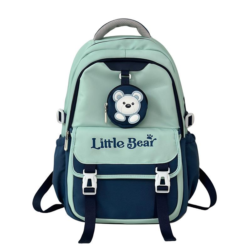 Backpack Academy Style Girl's Schoolbag Korean Version Retro Junior and Senior High School Schoolbag Large Capacity Travel Backpack