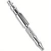 Adjustable Pocket Air Blow Gun Industrial Style "M" 1/4 Inches Quick Plug 150 PSI Max Portable Air Blower Pen for Dust Cleaning