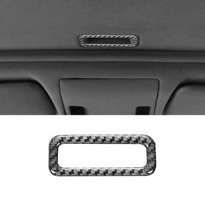 Carbon Fiber Car Roof Sunroof Skylight Handle Decoration Stickers Cover for BMW E46 3 Series 1998-2005 Car Interior Accessories
