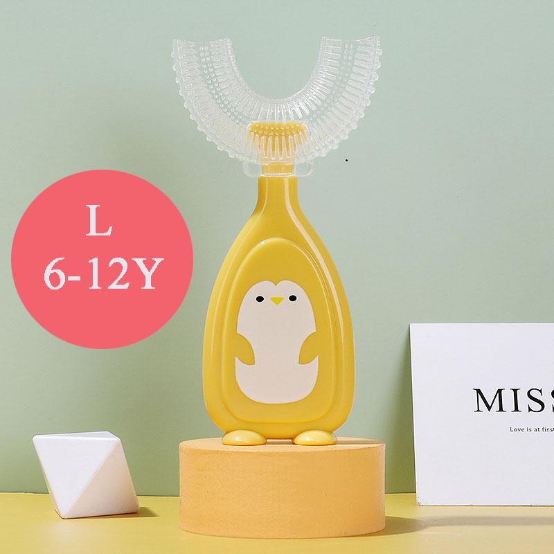 Children's Toothbrush Baby U-shaped Toothbrush Soft Silicone Teethers Newborn Brush Kids Teeth Oral Care Cleaning Health