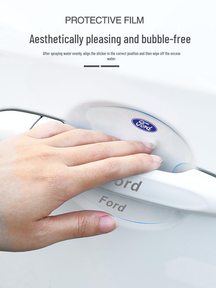 Roewe RX3/RX8/RX5PLUS Door Handle Anti-Scratch Film: Invisible Protection for Door Bowls