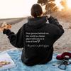 Plus Size XS-5XL European & American Drop Shoulder Hooded Sweatshirt