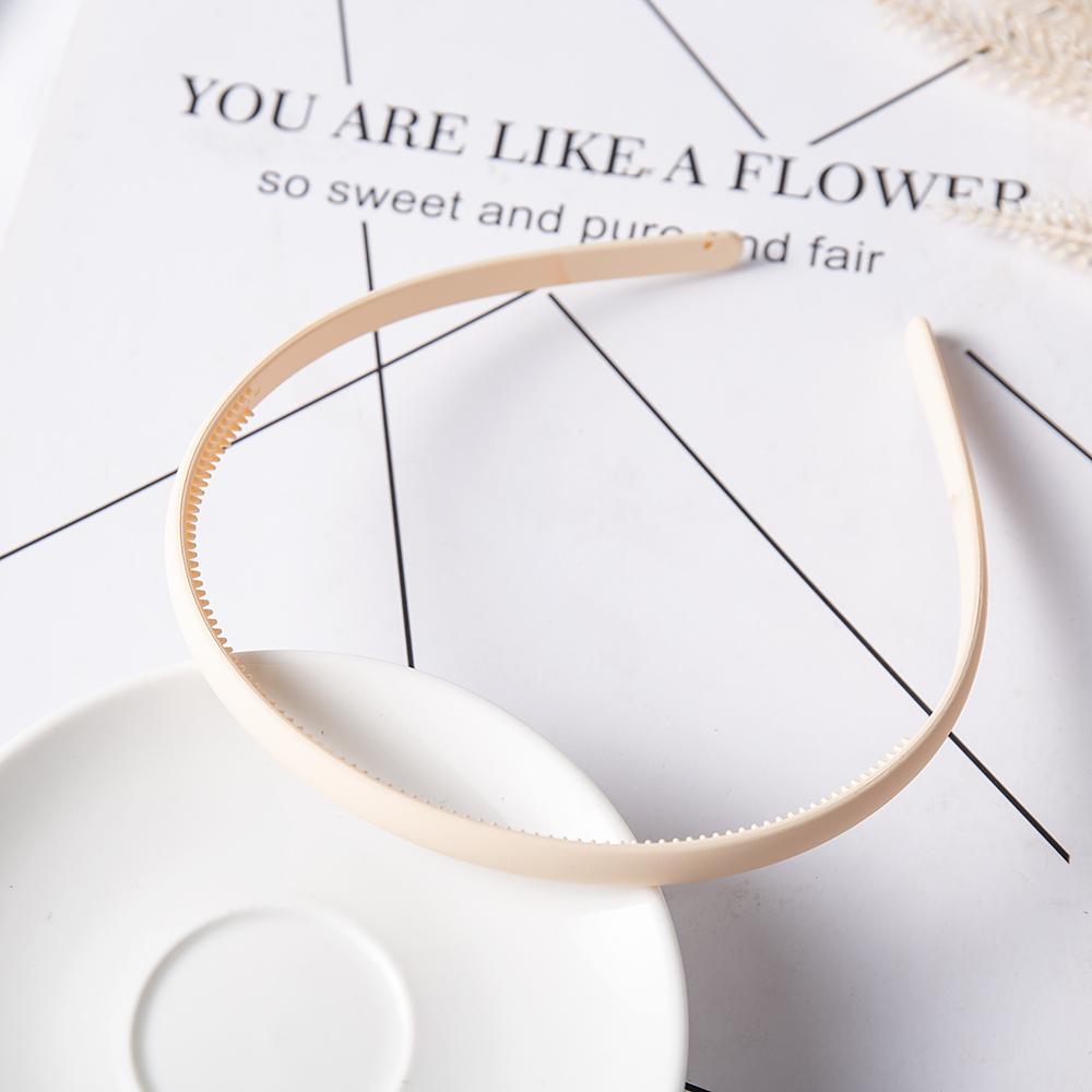 Women Simple Headband Colorful Matte Non-slip Elastic Hairbands Outdoor Hair Hoop Bands Headwear Fashion Girls Hair Accessories