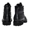 BOSS Mens Leather Faux Fur Lined Sandals