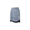 Nike Basketballshorts Herren Grau Blau Moderate Gerade Passform Hose dq5657-493