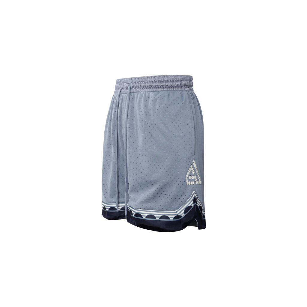 Nike Basketballshorts Herren Grau Blau Moderate Gerade Passform Hose dq5657-493