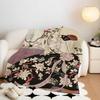 Artist G-George B-Barbier Throw Flannel Throw Blanket, Lightweight Cozy, Durable Washable cute Cool