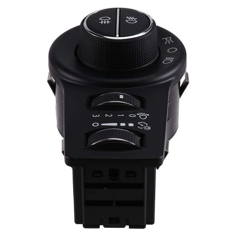 

For Jeep Cherokee 2014-2018 Car Light Switch Headlight Fog Light Control Panel 68156006AB 68156006 Replacement Part чёрный