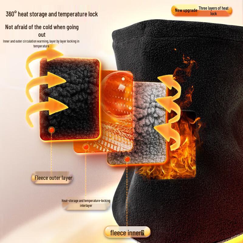 Peak Men's Winter Cycling Neck Gaiter Mask