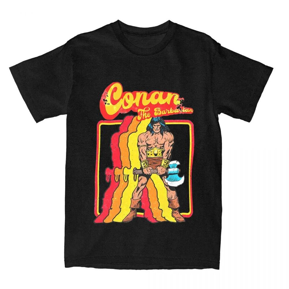 SALE Funny Magic Moovie Conan The Barbarian T Shirt Men Women Pure Cotton Tee Sh Unisex T-Shirt