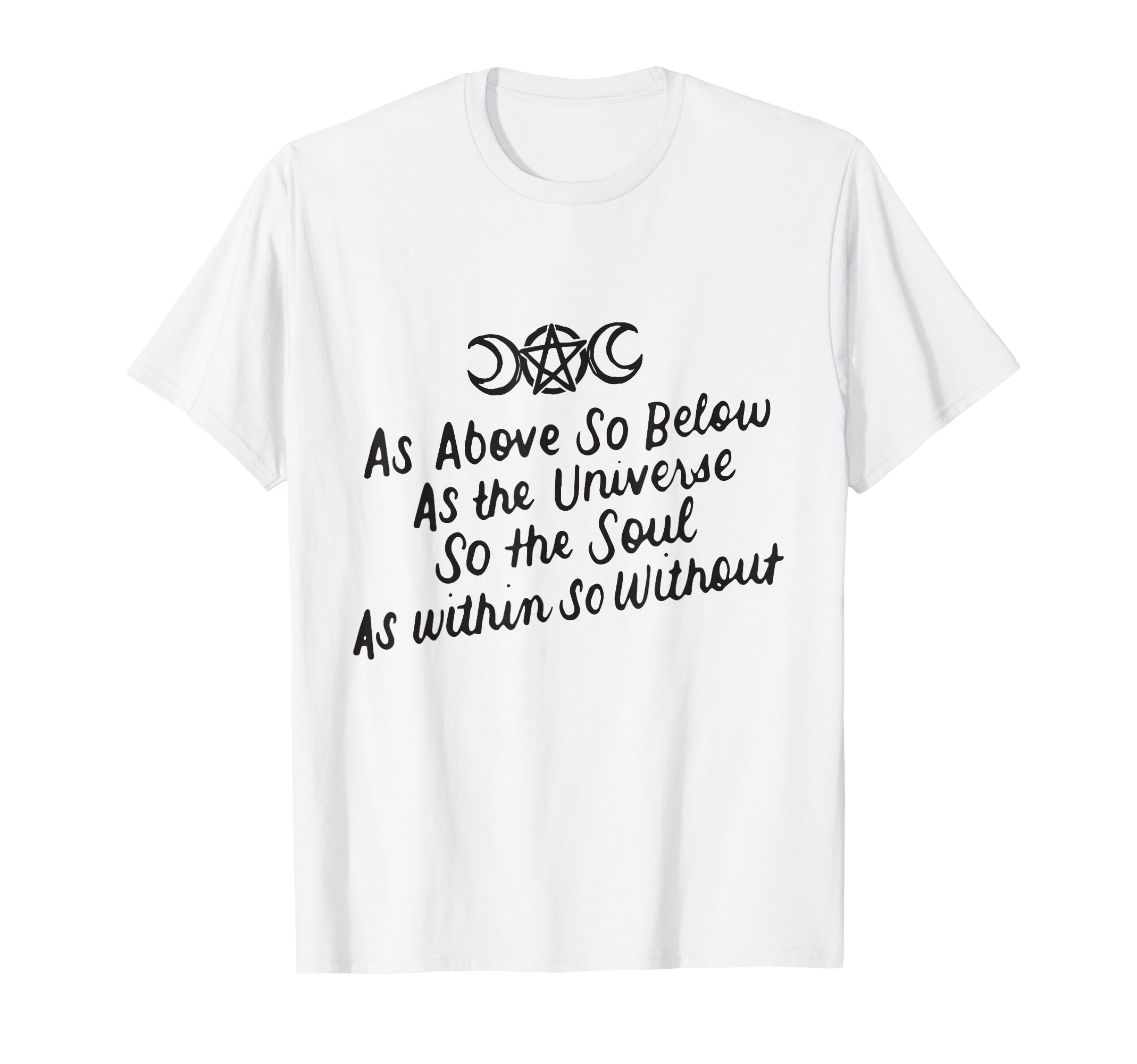Футболка Soul Wiccan Pagan Pagan Как наверху, так и внизу