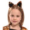 Children’s Tiger Costume Cute Headband Halloween Dress for Girls Kids Funny Animal Cosplay Party Outfit