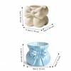 Cute 3D Printed Storage Box Creative Multi-function Bow Pen Holder Sweet Flower Vase Desktop Organizer Vanity Organizer