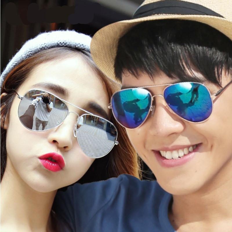 13 Colors Parent-child Pilot Sunglasses UV400 Unisex Vintage Shades for Kids Adults Outdoor Riding Sport