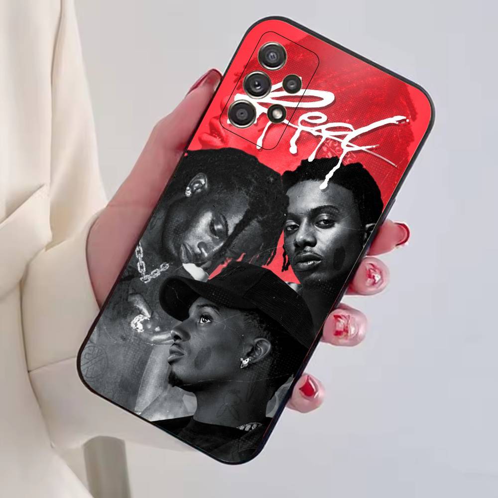 Rapper P-Playboi Carti Phone Case For Samsung S25,S24,S21,S22,S23,S30,Ultra,S20,Plus,Fe,Lite,Note,10,Black Cover