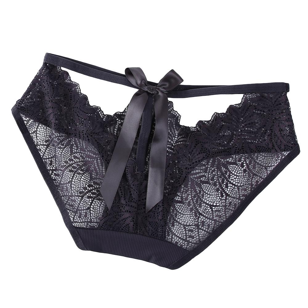 Women's Panties Sensual Erotic Exotic Sexy Panties See-through Lace Hollow Comfortable Women Underwear
