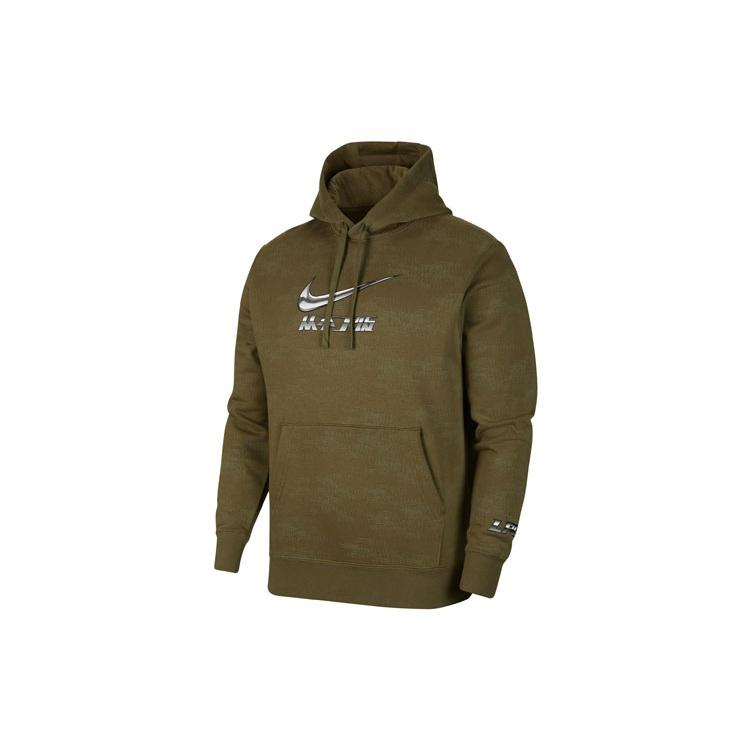 Nike Sportswear Casual Sports Logo Alphabet Printing Olive Green Men s DJ4860-201 M
