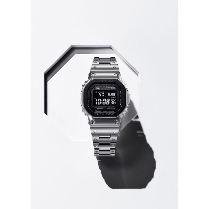 [Casio] G-Shock GMW-B5000BT-1JF Full Metal Bluetooth Solar Watch - Black/Silver