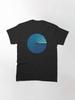 Vintage Ocean Spiral – Minimalist Wave Graphic T-Shirt Special for Gift