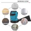 Slefuitor electric orbital aleatoriu, fără fir, cu 3 viteze, slefuire pentru lemn, șlefuire, șlefuire cu șmirghel pentru baterie Makita de 18V