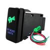 12V Winch Power Green Blue Button Switch Car LED Light Bar Compressor Aux ON OFF For Toyota Tacoma FJ Cruiser Highlande Hilux
