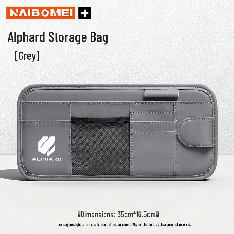 Toyota Alphard Car Visor Storage Bag & Card Holder