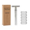Rose Gold Silver Portable Hair Removal Tool Male Handle Womens Classic Men Shaving Manual Shaver Safety Razor Double Edge Razor