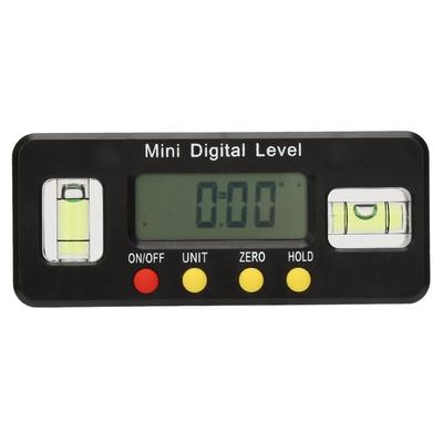 360 Grad Mini Digital Winkelmesser Winkelfinder Neigungsmesser Magnetischer Boden (100 mm)