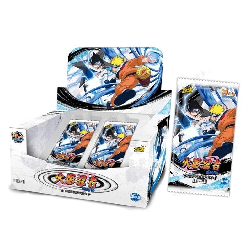 Naruto Card Tier 4 Wave 6 Chapter of The Formation Naruto Cards Booster Box Uchiha Sasuke SE Anime Rare Collection Cards