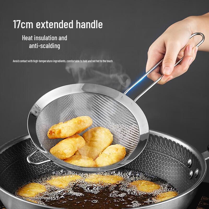 MAXCOOK 304 Stainless Steel Fine Mesh Strainer