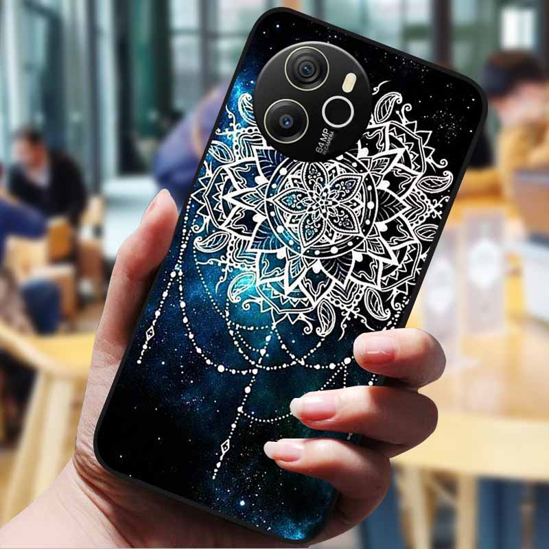 For Blackview Shark 8 Case 6.78" Cartoon Painted Cover Lovely Case Soft Silicone Protect Cover For Blackview Shark8 Cases Bumper