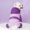 Waterproof 4-Legged Dog Snowsuit for Small Dogs - Thick Warm Winter Pet Jumpsuit (Multiple Color Options)