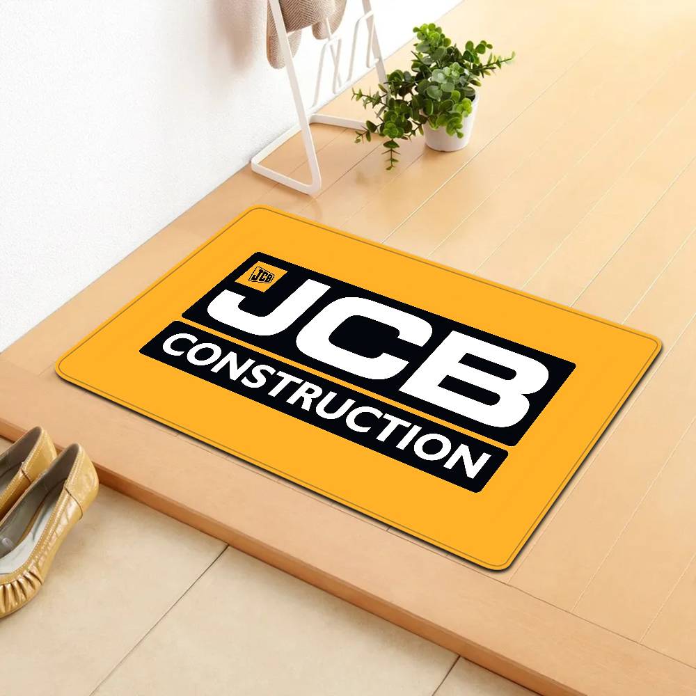 J-JCBS LOGO Hallway Carpet Non-Slip Laundry Room Mat Laundry Decor Balcony Child Living Room Toilet Rug