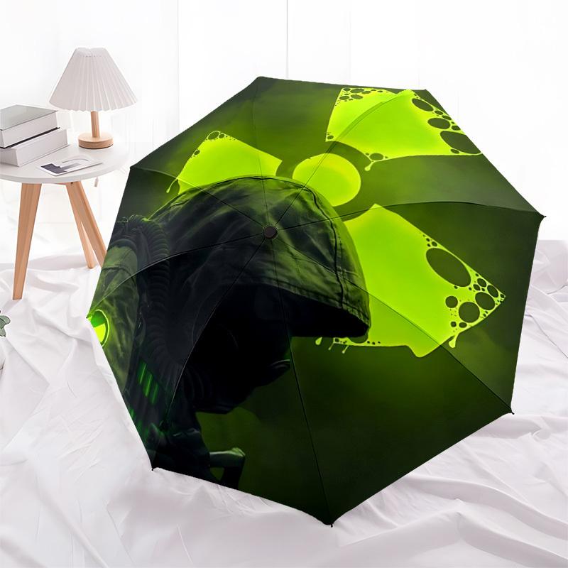 1pc Call of Duty Windproof Automatic Umbrella, Portable Folding Design, Lightweight for Women/Men242