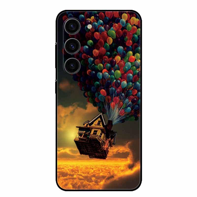 For Samsung Galaxy A56 5G Case Cute Cartoon Soft TPU Silicone Cover for Galaxy A26 / A36 / A 56 Phone Cases A 26 36 Black Coques